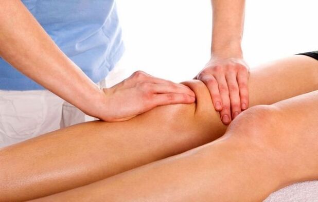 Knee massage will help relieve the symptoms of gonarthrosis